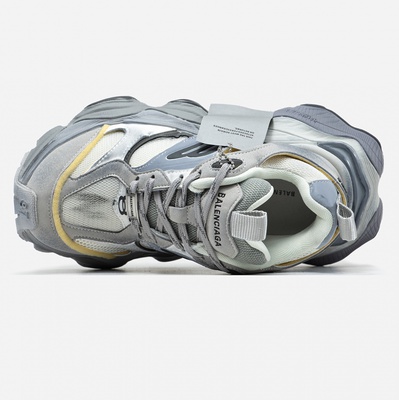 Кросівки Balenciaga Cargo Grey Silver Cream (Сірий) - фото 3 