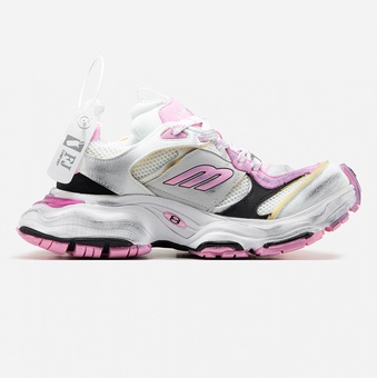 Кросівки Balenciaga Cargo White Pink Black