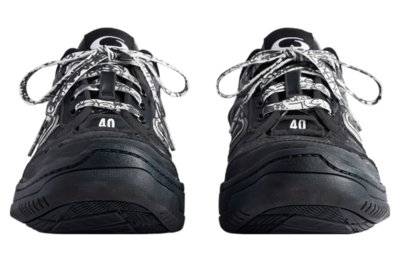 Кроссовки Balenciaga Hamptons Black (Черный) - фото 4 