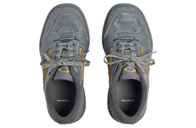 Кросівки Balenciaga Hamptons Grey Yellow 841765WCURB1180 (Сірий) - фото 6 