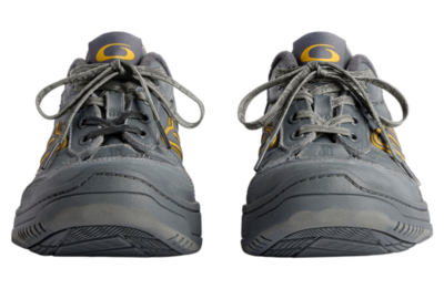 Кросівки Balenciaga Hamptons Grey Yellow 841765WCURB1180 (Сірий) - фото 4 