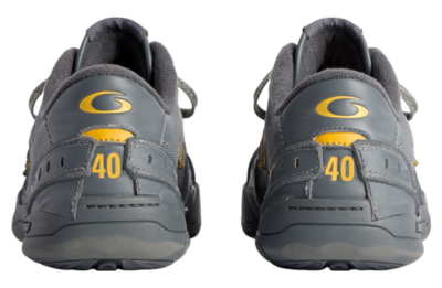 Кросівки Balenciaga Hamptons Grey Yellow 841765WCURB1180 (Сірий) - фото 5 