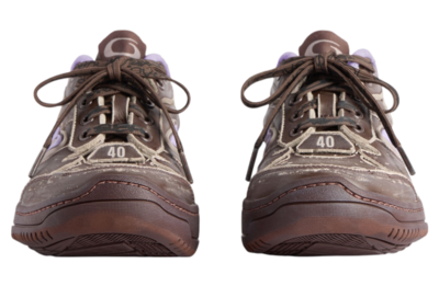 Кросівки Balenciaga Hamptons Medium Brown Lilac 841763WCURS2050 (Коричневий) - фото 4 