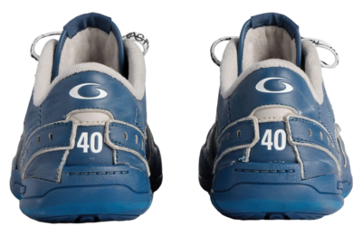 Кросівки Balenciaga Hamptons Medium Navy Taupe (Синій) - фото 5 