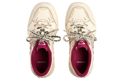 Кросівки Balenciaga Hamptons Medium Off White Red (Білий) - фото 6 