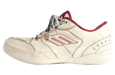 Кросівки Balenciaga Hamptons Medium Off White Red (Білий) - фото 3 