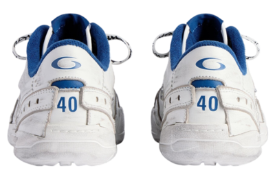 Кросівки Balenciaga Hamptons White Dark Blue 841765WCURB9141 (Білий) - фото 5 