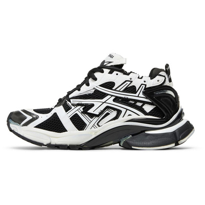 Кросівки Balenciaga Runner Black White 677403 W3RB2 9010 (Чорний) - фото 3 
