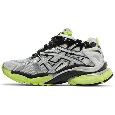 Кроссовки Balenciaga Runner White Fluo Yellow (Салатовый) - фото 3 