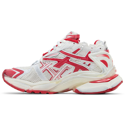 Кросівки Balenciaga Runner White Red 677403-W3RB2-9060 (Червоний) - фото 3 
