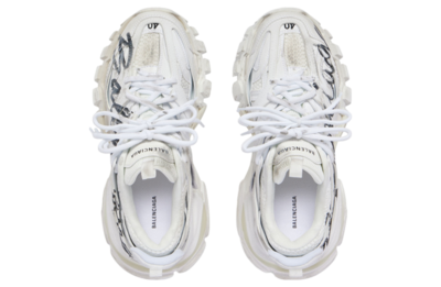 Кросівки Balenciaga Track Signature WMNS White 542023WTRHW9010 (Білий) - фото 5 