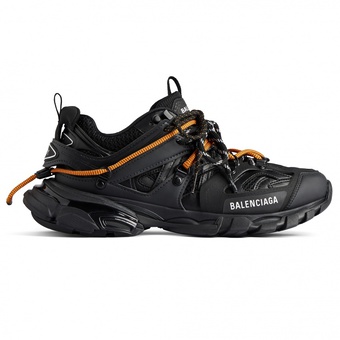 Balenciaga Track Trail Laces Black/Orange