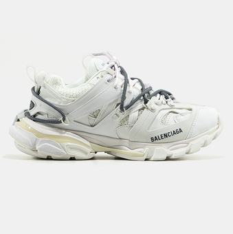 Кросівки Balenciaga Track Trail Laces in White / Lilac
