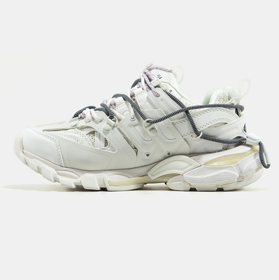 Кросівки Balenciaga Track Trail Laces in White / Lilac 800592WTRHK9110 (Білий) - фото 4 