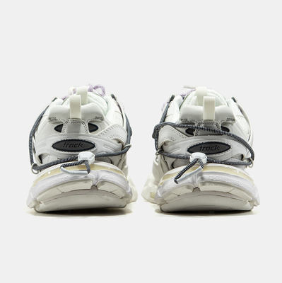 Кросівки Balenciaga Track Trail Laces in White / Lilac 800592WTRHK9110 (Білий) - фото 5 