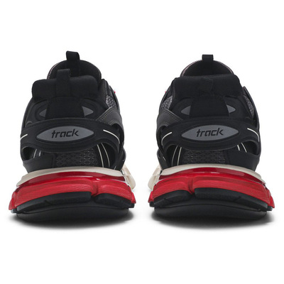 Кросівки Balenciaga Track Trainer Black Red 542436W1GB61002 (Чорний) - фото 4 