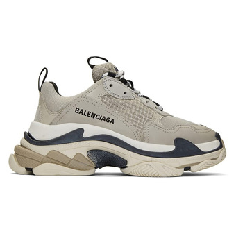 Кросівки Balenciaga Triple S Beige Black White