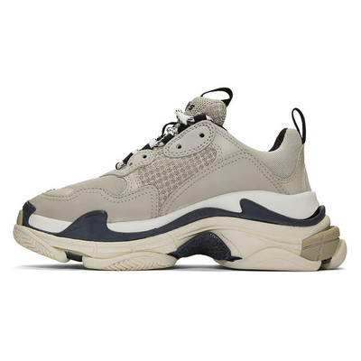 Кросівки Balenciaga Triple S Beige Black White 524039 W09O6 9787 (Бежевий) - фото 2 