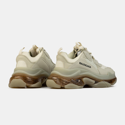 Кроссовки Balenciaga Triple S Off-White (Бежевый) - фото 3 