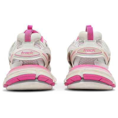 Кросівки Balenciaga Track White Fluo Pink (Білий) - фото 4 