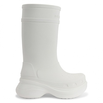 Сапоги Balenciaga x Crocs Boot Triple White