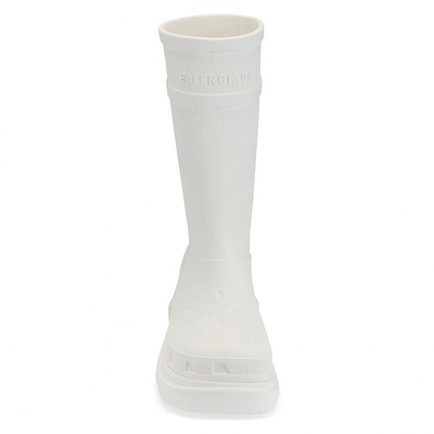 Чоботи Balenciaga x Crocs Boot Triple White (Білий) - фото 4 