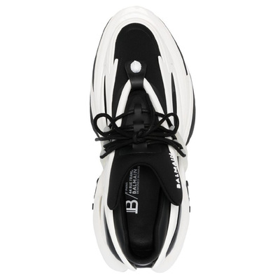 Кроссовки Balmain Unicorn Black White AN0VF724KNOCEAB (Белый) - фото 2 
