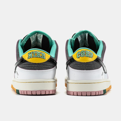 Кросівки CSEF x Nike Dunk Low SB White Clear Emerald HJ4132-100 (Білий) - фото 5 