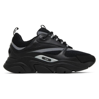 Кроссовки Dior B22 Black Calfskin Trainer