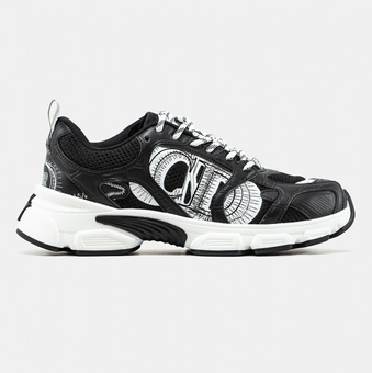 Dior Chrono Black White Sketch Logo