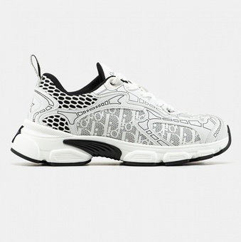 Кросівки Dior Chrono Monogram White