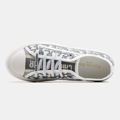 Кроссовки Dior Walk'n'Dior 12X  (Серый) - фото 3 