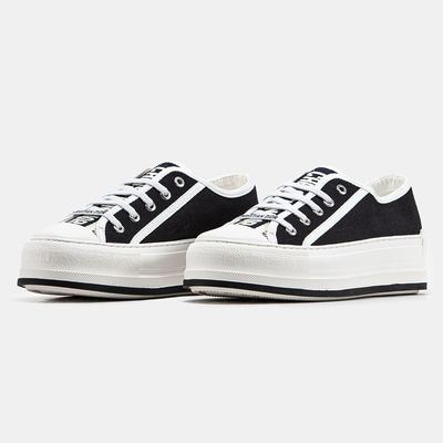 Кросівки Dior Walk n Dior Platform Black White (Чорний) - фото 2 