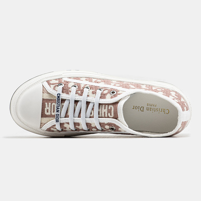 Кросівки Dior Walk n Dior Platform White Pink (Рожевий) - фото 3 