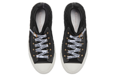 Кросівки Dior Walk'n'Dior WMNS Black Macrocannage Technical Mesh (Чорний) - фото 3 