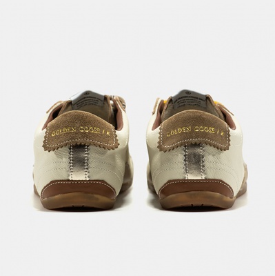 Кросівки Golden Goose Superstar True-Star Low White Gold Brown (Білий) - фото 4 
