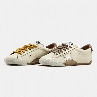 Кросівки Golden Goose Superstar True-Star Low White Gold Brown (Білий) - фото 2 