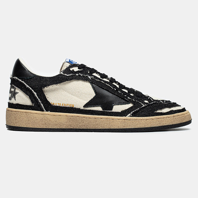 Кросівки Golden Goose Ball Star Black White (Чорний) - фото 1 Keedy