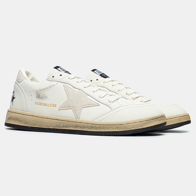Кросівки Golden Goose Ball Star White Beige (Бежевий) - фото 2 