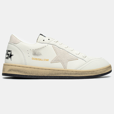 Кросівки Golden Goose Ball Star White Beige (Бежевий) - фото 1 Keedy