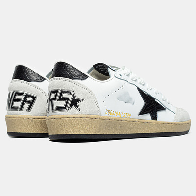 Кросівки Golden Goose Ball Star White Black (Білий) - фото 4 