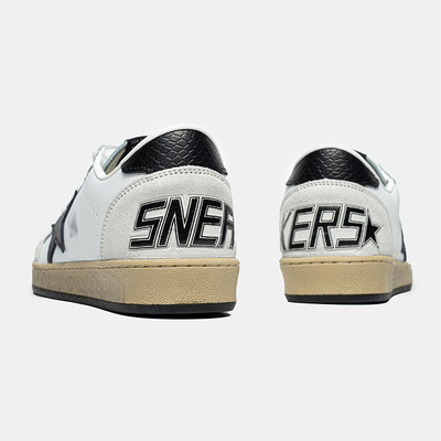Кросівки Golden Goose Ball Star White Black (Білий) - фото 5 