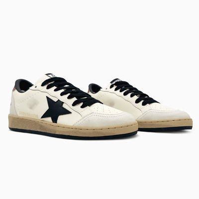 Кросівки Golden Goose Ball Star White Nappa Black Star (Білий) - фото 2 