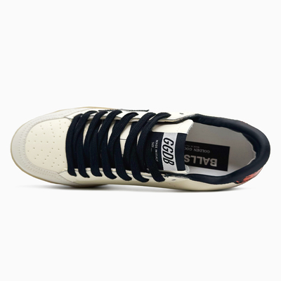 Кросівки Golden Goose Ball Star White Nappa Black Star (Білий) - фото 3 