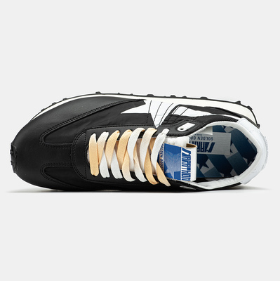 Кросівки Golden Goose Marathon Black White (Чорний) - фото 3 