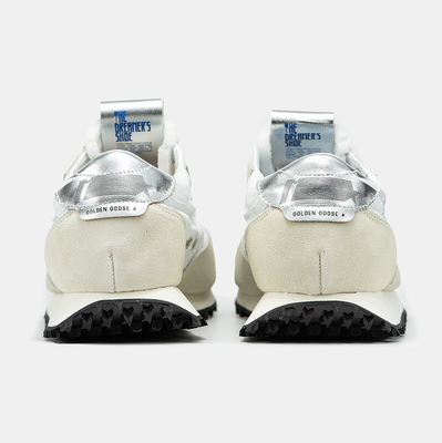 Кросівки Golden Goose Marathon White Silver Beige (Білий) - фото 5 