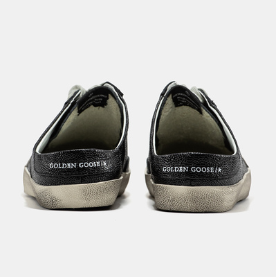 Мюлі Golden Goose Superstar Mule Black White (Чорний) - фото 5 