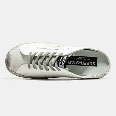Мюлі Golden Goose Superstar Mule White Grey (Білий) - фото 3 