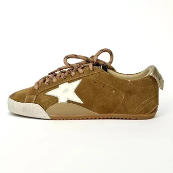Кеди Golden Goose True-Star Brown White