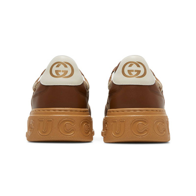 Кросівки Gucci GG 'Beige Monogram' 676092-UPG20-2866 (Коричневий) - фото 4 